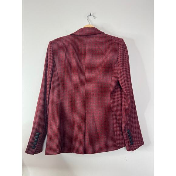 NEW Veronica Beard Dickey Miller Houndstooth Wool-Blend Blazer Jacket Size: 4 - Picture 6 of 7